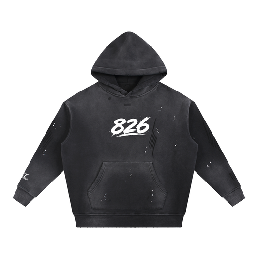 826 Paint Splatter Hoodie