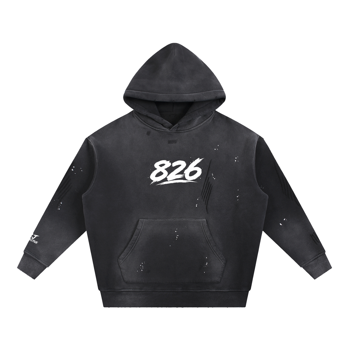 826 Paint Splatter Hoodie